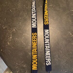 West VirginiaMountaineers 45” Beaded Strap